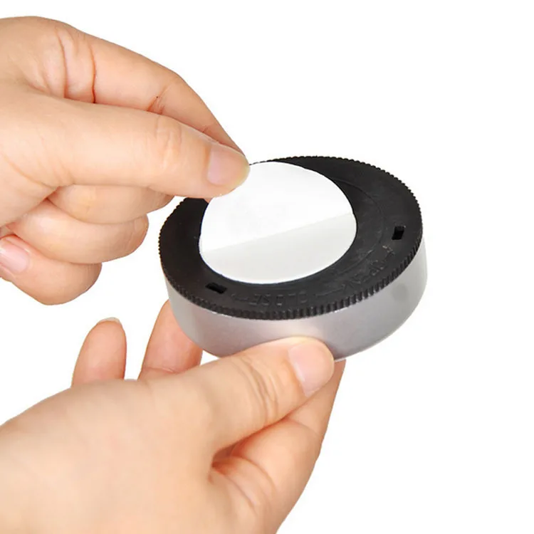 LED Wireless Night Light Battery Powered Hand Pressing Emergency Lighting Round Bedside Lamp Reading Small Night Light