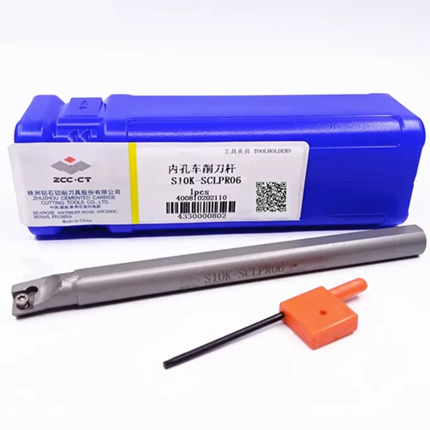 S10K-SCLPR06/S12M-SCLPR06/S16Q-SCLPR09 ZCC.CT Inner hole turning tool Internal Turning Tool For CP** inserts 1PCS/BOX