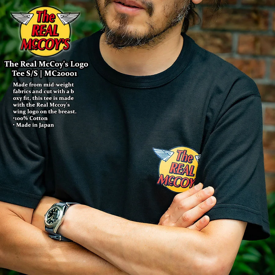 The Real McCoy's S/S Retro Short Sleeve TEE