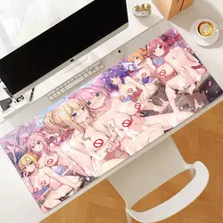 Sexy Anime blonde Haare Mädchen Mauspad große Brüste HD Anime Maus Matte Hentai Gummi Mouse pad großen Spiel Teppich niedlichen Mädchen Schreibtisch matte