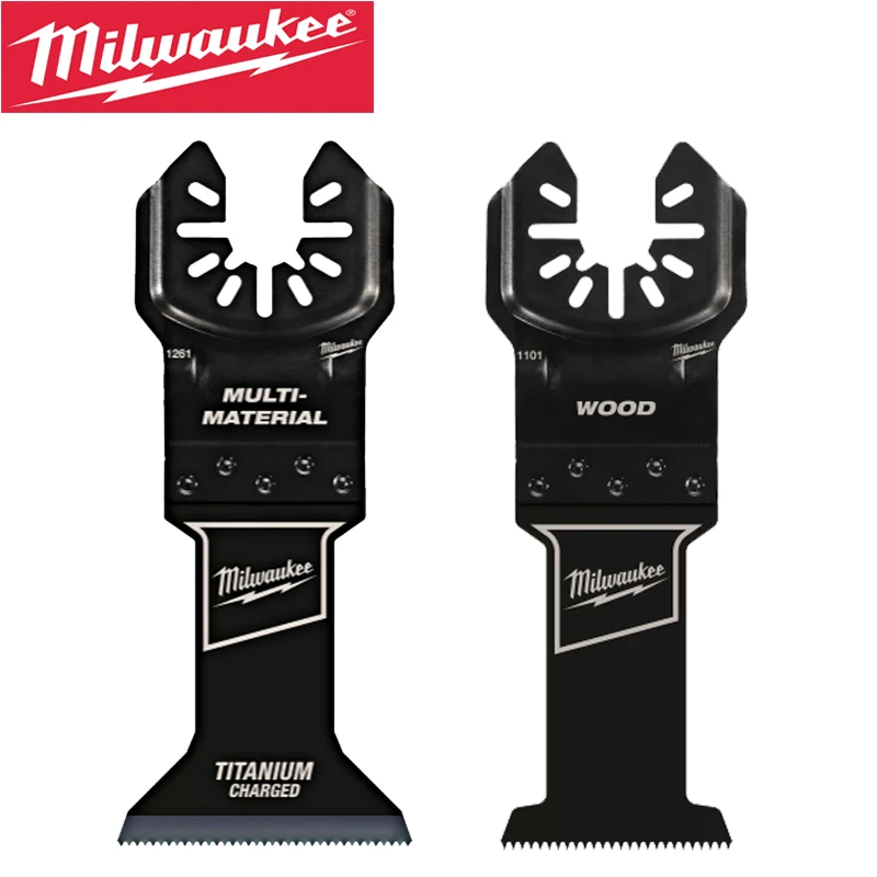 Milwaukee 49-25-1261 49-25-1101 Multi-Tool Blade Black Coating Corrosion Resistant Bimetal Practical Knife