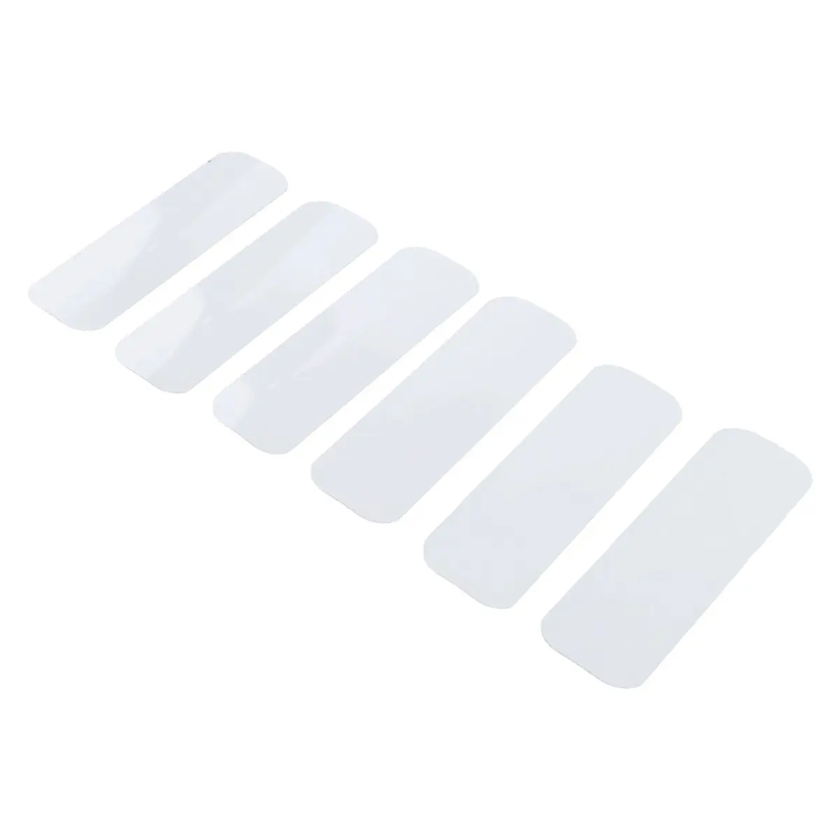 L! DT743^6 Sets Horizontal Blinds Replacement Slats, White Horizontal Blind Repair Tabs, White Blind Fixers for Horizontal