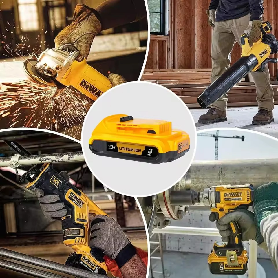 Baterie 20V 3Ah DCB203 pro DeWalt 18V 20V Max Lithium-iontová baterie DCB206 DCB205 DCB204 DCB182 Náhradní baterie pro elektrické nářadí - náhled 6