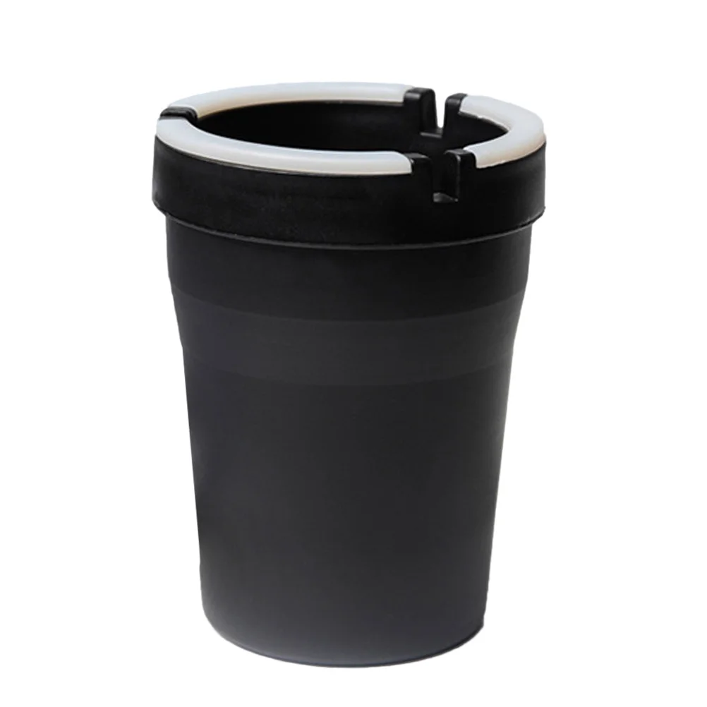 

Glow In Dark Car Ashtray Auto Cigarette Holder Smokeless Cup Style Car Ashtray Easy Clean Heavy Duty Plastic Black