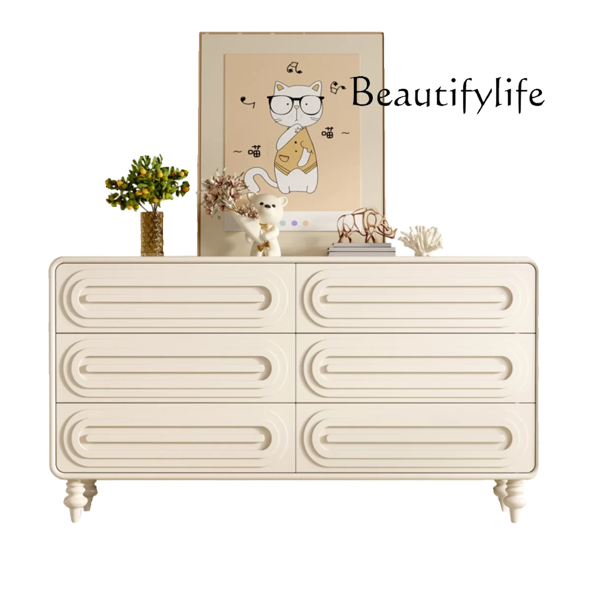 

Light luxury chest of drawers Modern simple entry Living room decorative locker Bedroom bedside storage cabinet