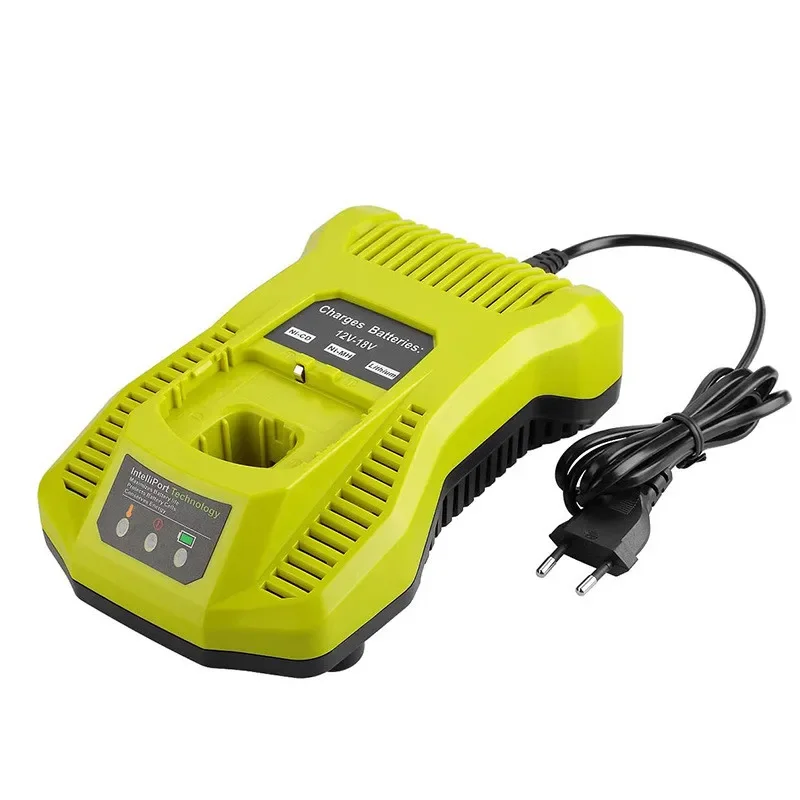 For Ryobi  P102 P107 P108 BPL1820 P102  with USB 5V input 110-240V Charger P117 3A 12V 14.4V 18V NI-CD NI-MH Li-ion Battery