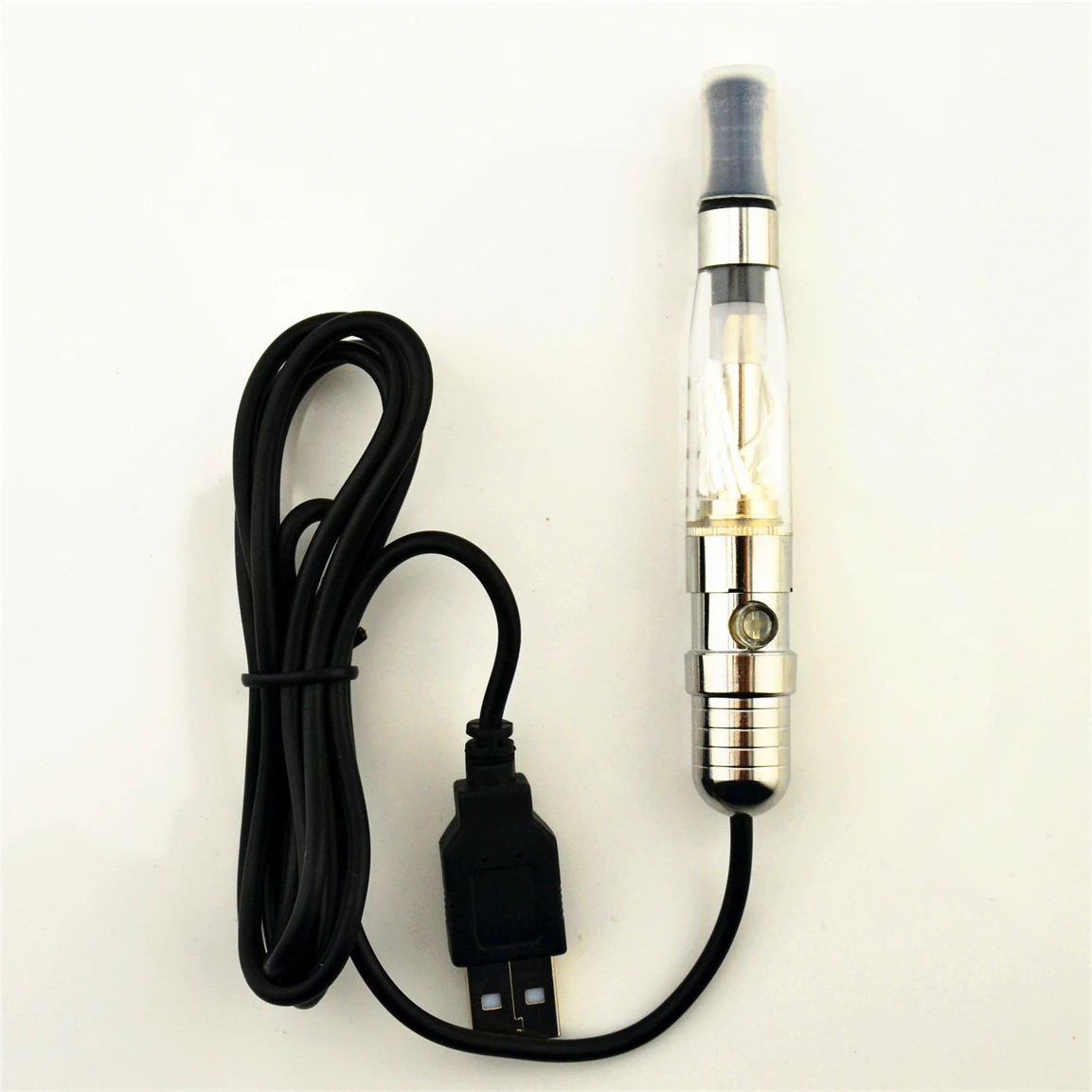 Ładowarka Mini Ego USB VV o zmiennym napięciu 3.0V-4.8V przechodzi przez akumulator do EgoT 510 gwint CE4 MT3 T3S H2 Atomizer