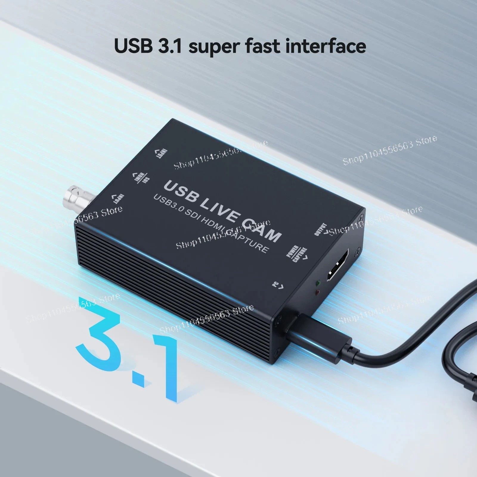 327 USB3.1 SDI والتقاط الفيديو للأجهزة الطبية على OBS Vmix Portplayer Amcap #1