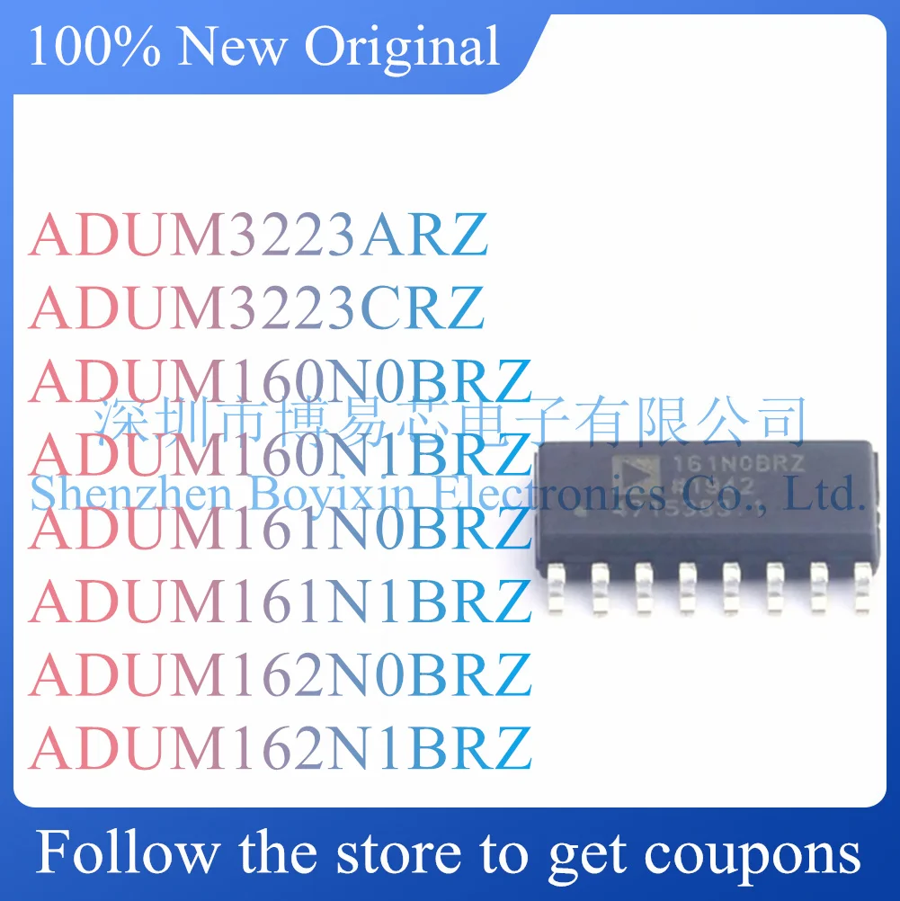 

NEW ADUM3223ARZ ADUM3223CRZ ADUM160N0BRZ ADUM160N1BRZ ADUM161N0BRZ ADUM161N1BRZ ADUM162N0BRZ ADUM162N1BRZ.