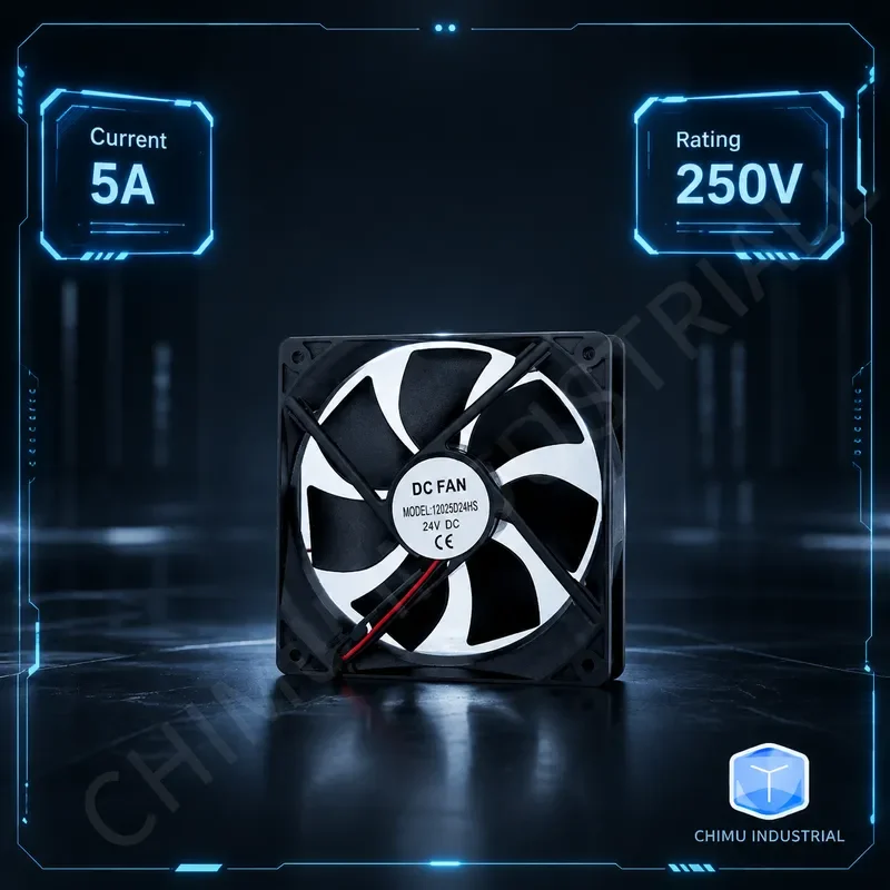 【CHIMU INDUSTRIAL】 for 12025 Cooling Fan 120x120x25mm DC12V 24V