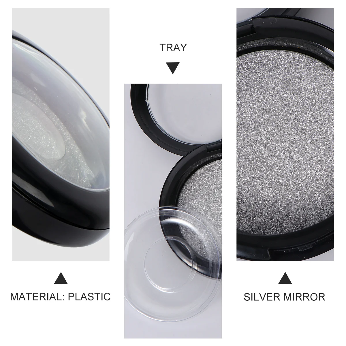 

1Pcs Round Eyelash Case High Quality Plastic False Lash Packaging Box Simple Chic Design Easy to Carry Ideal Gift for Her