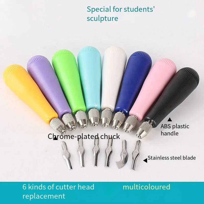 

Craft Linoleum Cutter Kit Carving Tools Assortment Linocut Tools Block Cutters for Block Printing,Rubber Stamp Engraving