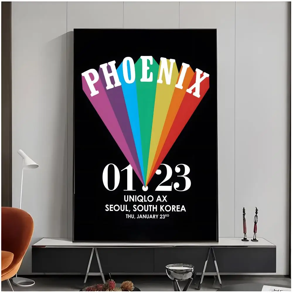 Indie Rocker P-Phoenix Poster Living Room Bedroom Decorative Print Unframed Decor