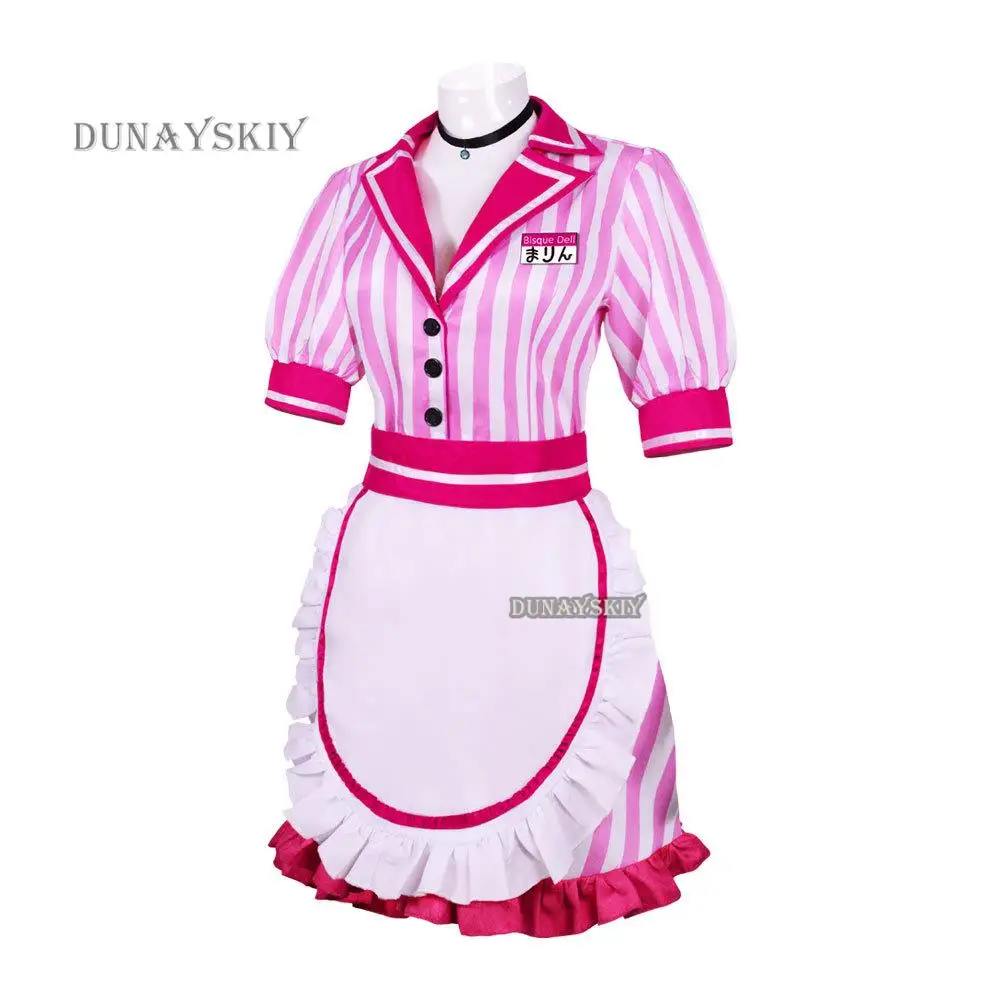 Kitagawa ชุดเดรสสาวเสิร์ฟกาแฟ, ชุดคอสเพลย์ชุดปาร์ตี้ชุดนักเรียนผู้หญิงหวาน
