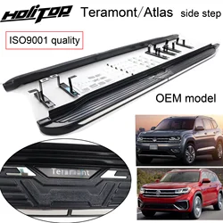 original running board side step bar pedal for VW Talagon Volkswagen Teramont Atlas 2019 2020 2021 2022 2023 2024,load 300kg
