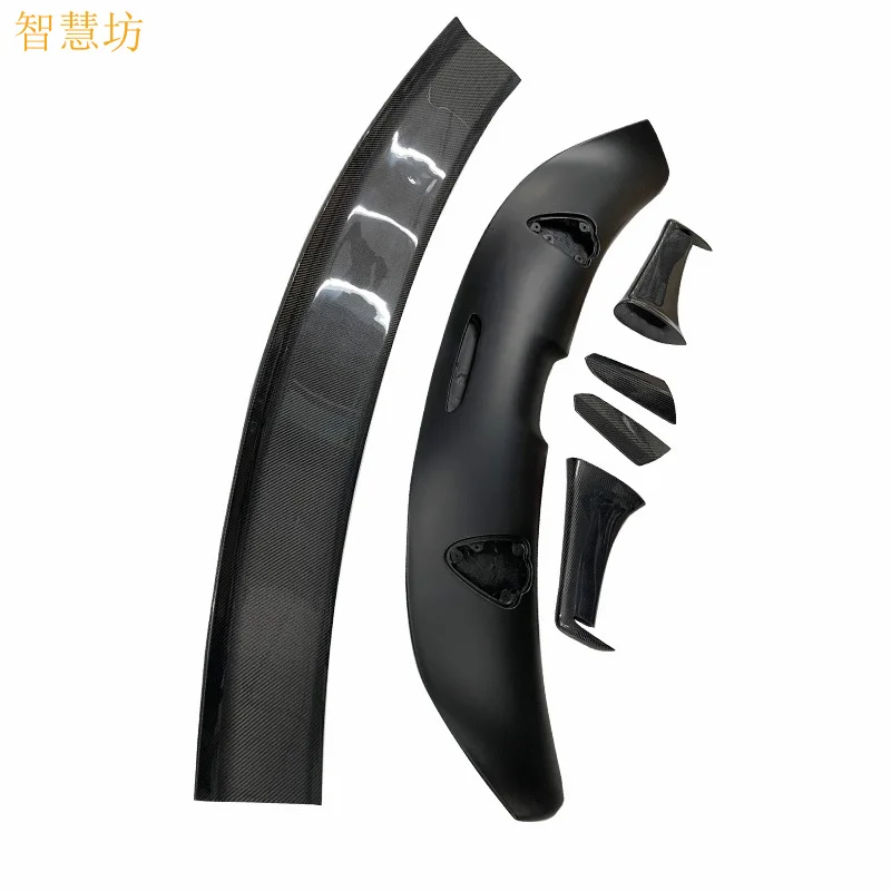 

Подходит для McLaren 720S GT1016 2017-2021 годов выпуска, заднее антикрыло из углеродного волокна, фиксированное заднее антикрыло, задний спойлер