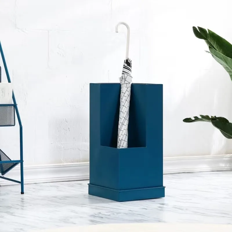 

Multifunction Umbrella Stand for Hotel & Home, Commercial Entryway Umbrella Holder with Drainage Creative Wall-Mounted Organizer