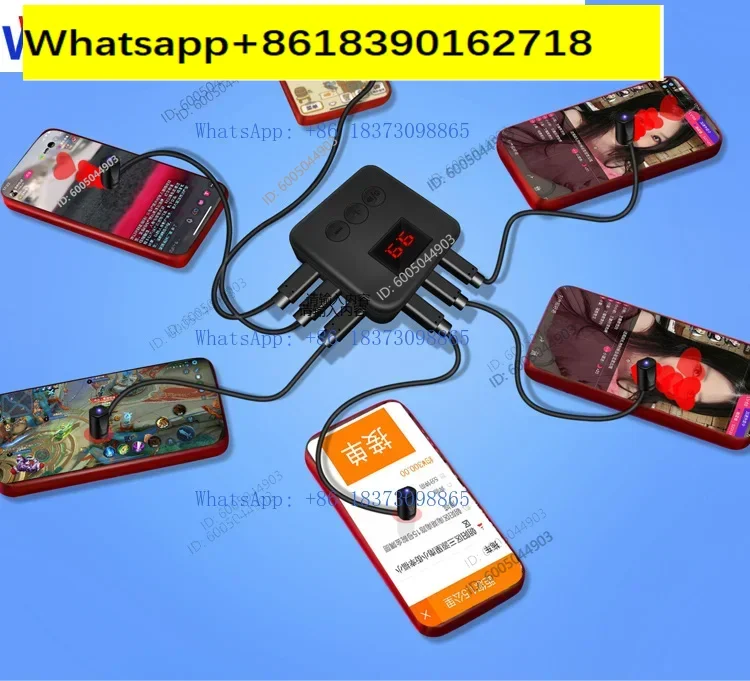 Screen Auto Clicker Mobile Live Likes Physical Snap Mute TikTok Connector Smart Touch Screen Artifact