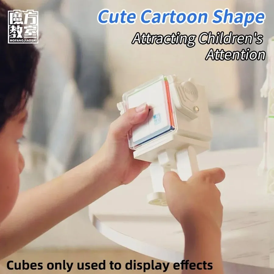 MOYU Magic Cube Robot Display Box MFJS Related Storage Speed Puzzle Toy MOYU cube Accessories for 2x2 3x3 4x4 5x5 Cubo Magico