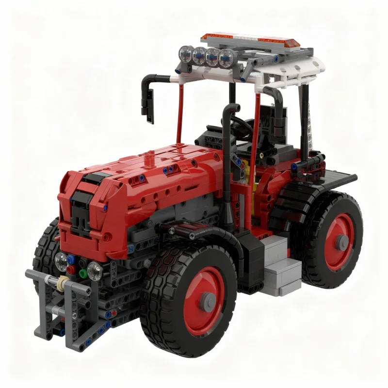 1659 деталей MOC Rigitrac SKH 150: Техническая модель, конструктор, рождественский подарок, развивающая игрушка, креативная идея, обучающий конструктор