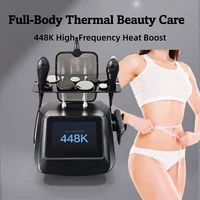 Máquina de radiofrecuencia CET RET Tecar 448k, pérdida de peso, alivio del dolor, estiramiento de la piel, reducción de grasa, máquina moldeadora corporal para Spa