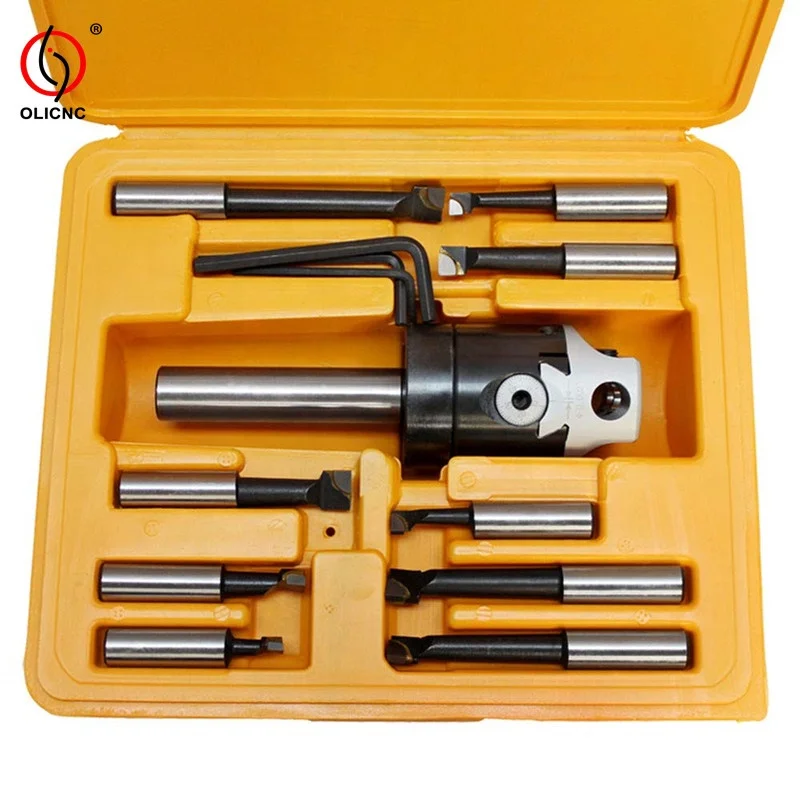 

High Precision F1 Type 2 Inch Rough Boring Head with BT/NT/R8/MT/C20 Shanks 2 Inch Size Boring Head Set