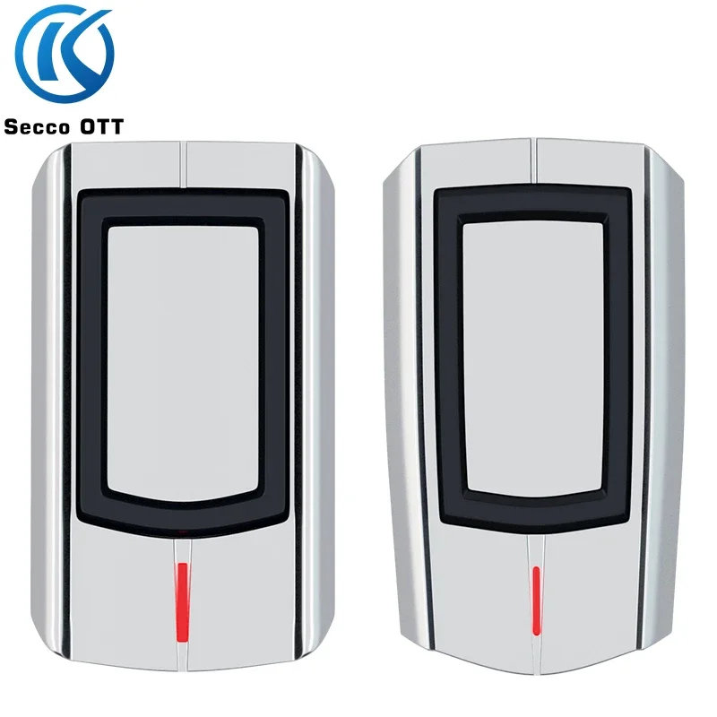 

Anti-theft Anti-smashing Metal Card Reading Device RFID NFC 13.56Mhz Wiegand 26/34 Communication,125khz Rfid Door Access Control