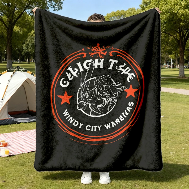 Windy City Series, Caught Up, Liz Tomforde, Kai Rhodes 21, Book Lover Gift, Comfort Soft Blanket