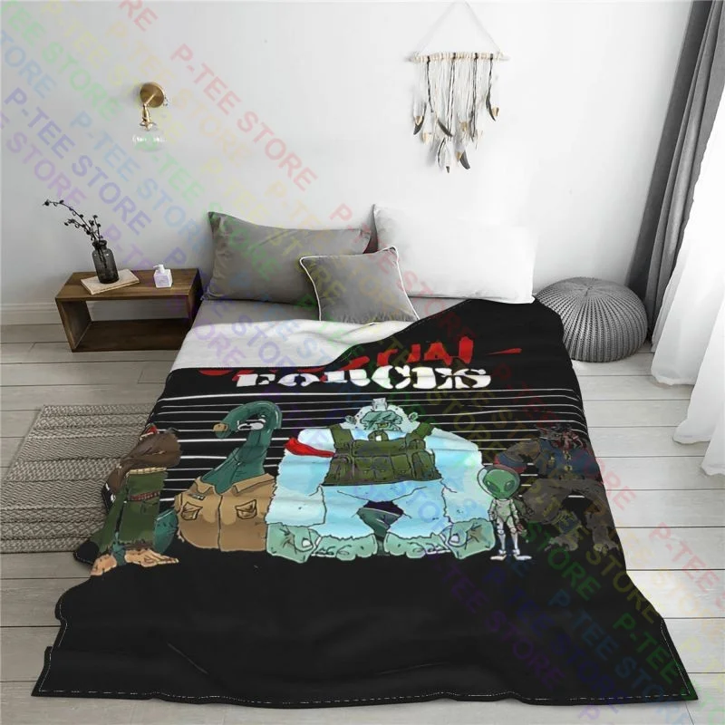 Bigfoot Alien Lochness Monster Werewolf Cryptozoology Blanket Classic Sofa Bed Bedding Throws