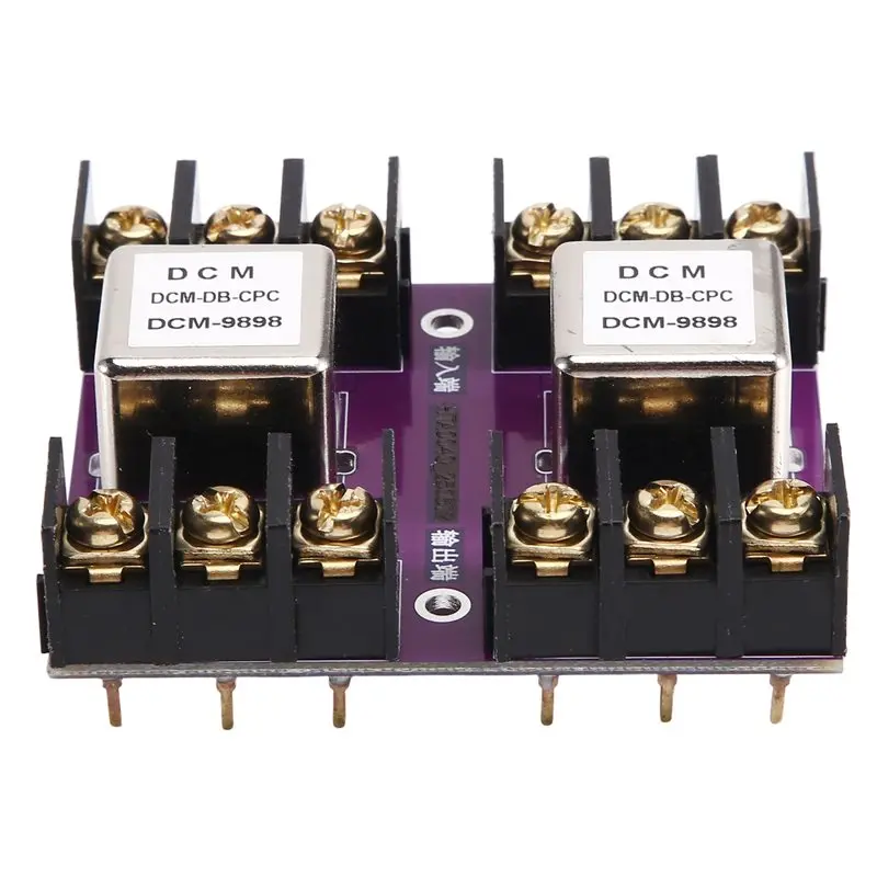 AT51-DCM-9898 Balanced And Unbalanced Conversion Audio Isolator Permalloy 600:600 20Hz-20Khz Audio Isolation Transformer 4