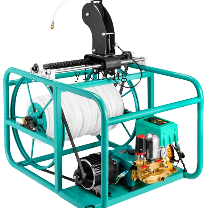 XL electric spraying machine Jingde new double motor automatic retractable tube high pressure spray artifact