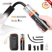 LENSGO Smoke S MINI 15W Dry Ice Smoke Machine Photography Portable Fog Machine Effects Hand-Held Powerful Smoke Machine