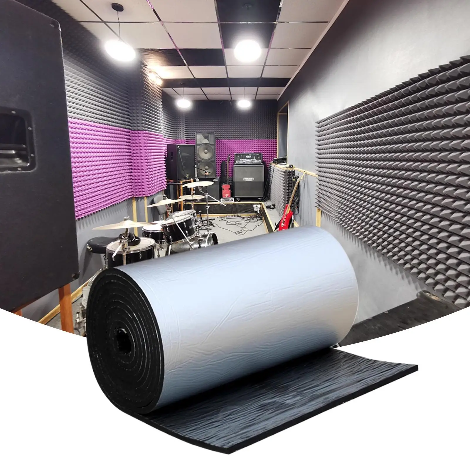 Car Sound Deadening Material Auto Heat Barrier Soundproofing Deadening Absorbing Noise Reduction Thermal Barrier for Auto Roof