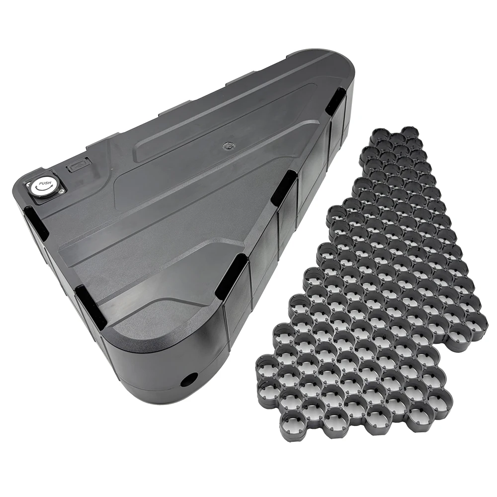 AliExpress PRPW Triangle Box Fit 126pcs 18650 Cells 36V 48V 52V 60V 72V 10S 13S 14S 16S 17S 20S Steel Strip 35A BMS for DIY E-Bike Battery Pack