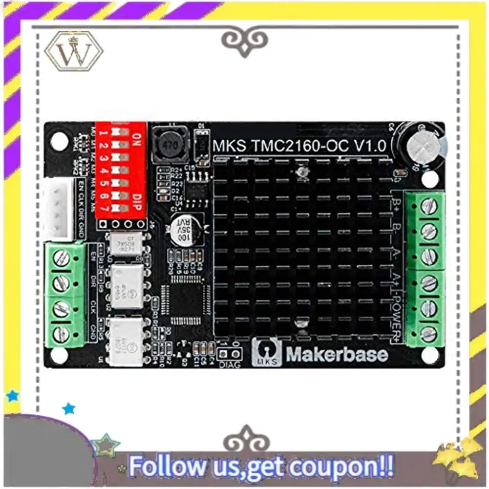 AU33-3D Printer Parts & Accessories MKS TMC2160-OC Stepper Motor Driver High Torque High Current For Gen L Sgen