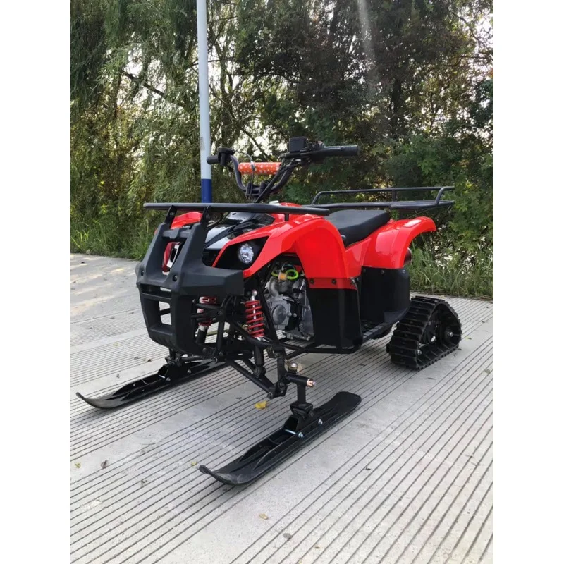 

125cc ATV Snowmobile Tracked Sled Cross Country Ski Vehicle Gasoline Tracked Ski Vehicle