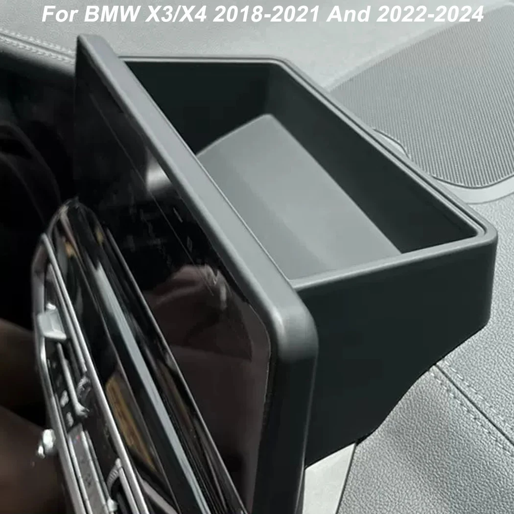 

Car Organizer For BMW X3/X4 2018-2021 And 2022-2024 Dashboard Screen GPS Storage Holder Cars Interior Accessories