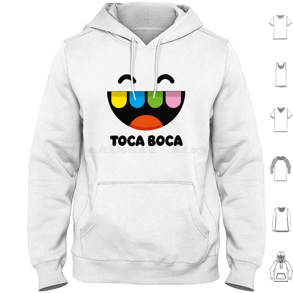 

Толстовка Toca из хлопка с длинными рукавами Toca World Toca Toca Toca Toca Toca Birthday Toca For Kids Toca Life Toca Game