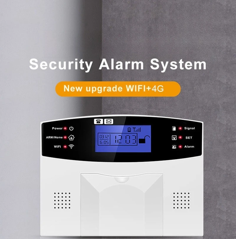 

Проводная и беспроводная Wi-Fi GSM домашняя охранная сигнализация 433 МГц хост испанский французский английский русский итальянский умный приложение