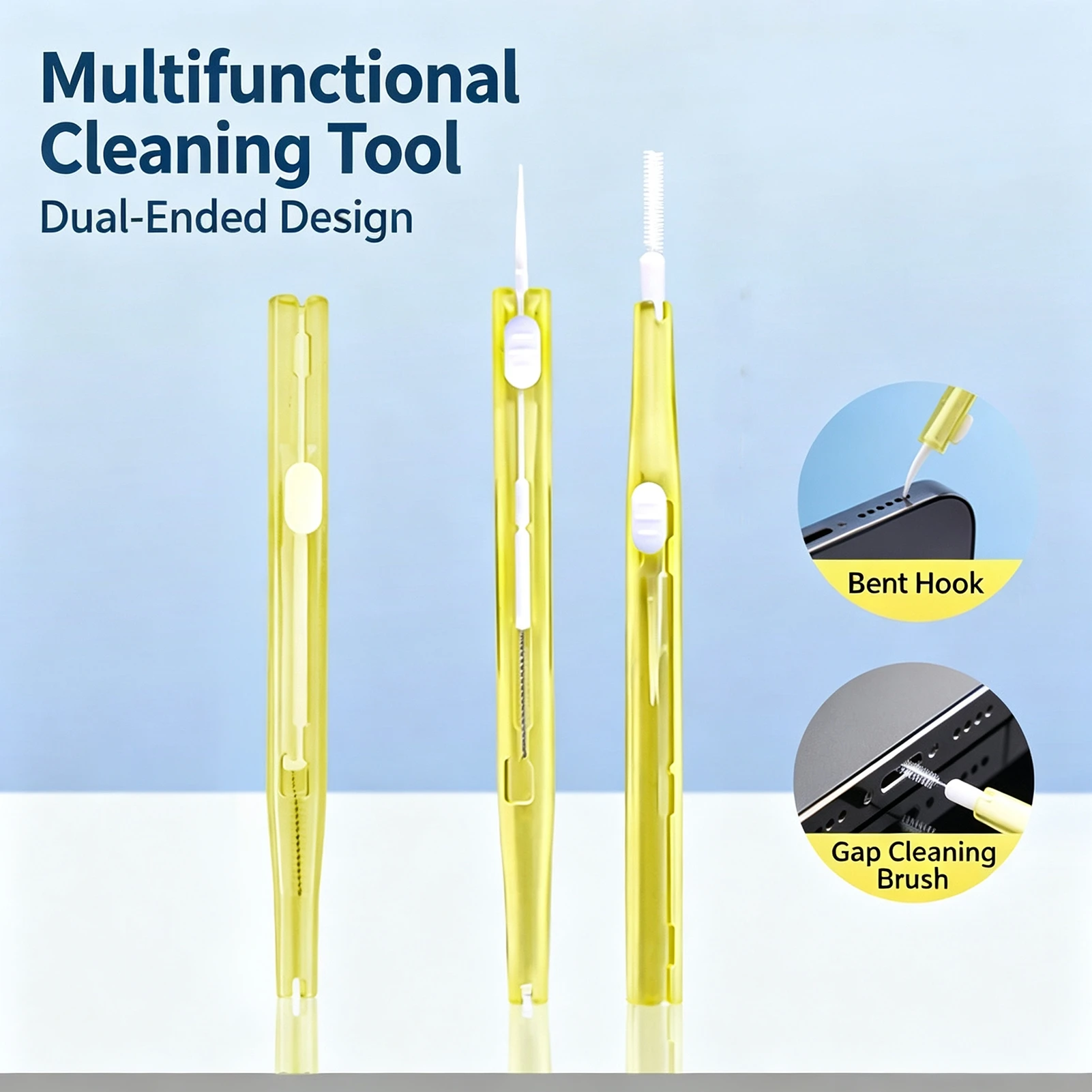 Cleaning Brush Dust Remover Precision Tool for Smartphone Laptop Earbuds USB Port Speaker Mesh Maintenance Kit Durable