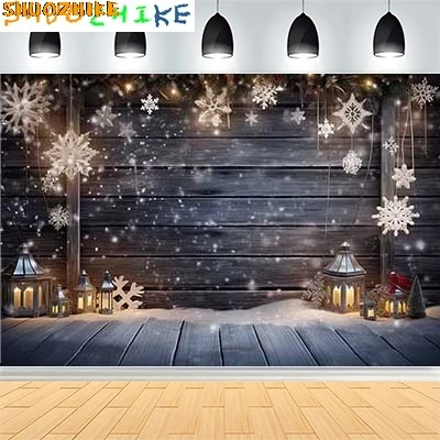 Tła fotograficzne na Boże Narodzenie, Sylwestra, imprezy, rekwizyty, okno, wnętrze salonu, motyw świąteczny, choinka, śnieg, tło do zdjęć FN-72