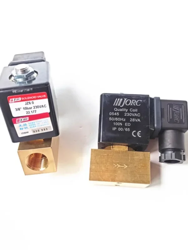 JZ6.0 JORC solenoid valve JZ6.0/230VAC interface 3/8 rubber twin-screw extruder 10BAR（1PC）