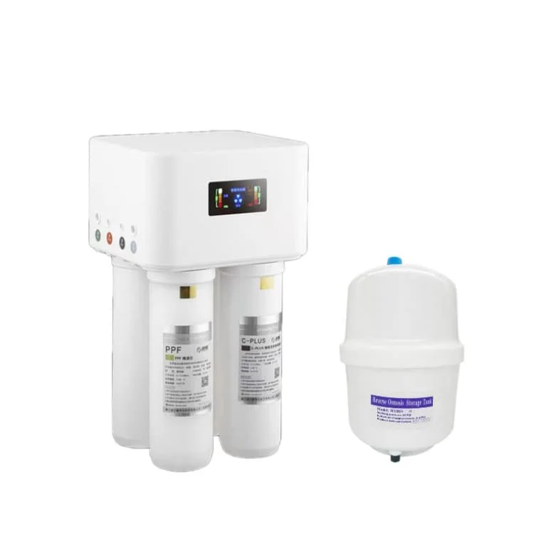 High Quality 100-G Home Water Purifier Ro System Water Filter with Electric Power Source Factory Hot Sale