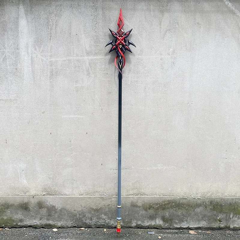 

25COSArlecchino Копье Genshin Impact Косплей Реквизит Оружие Хэллоуин Рождество Необычные костюмы для вечеринок Аксессуары