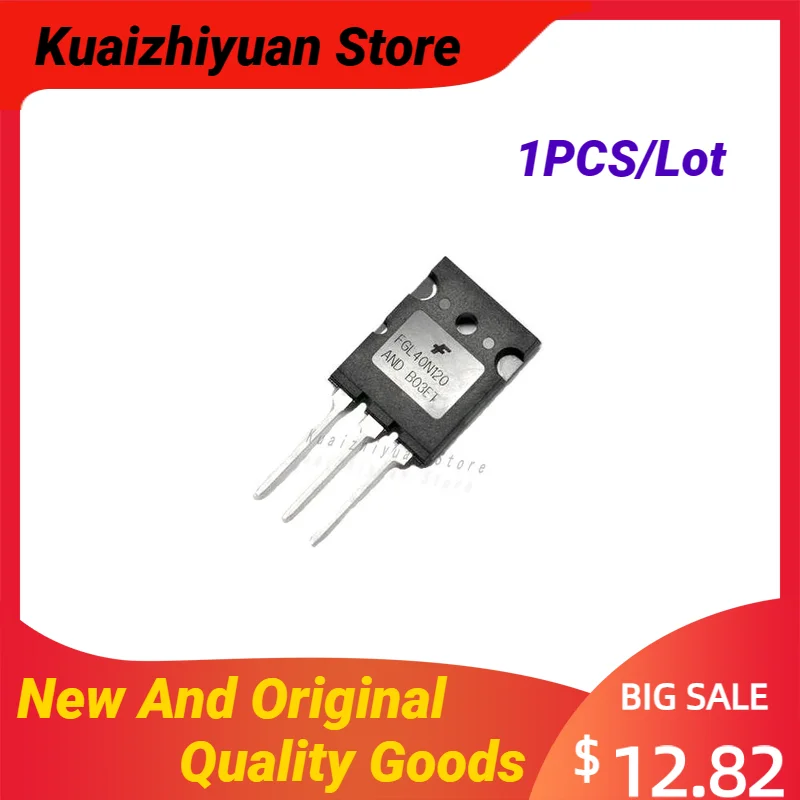 1PCS/Lot New And Original FGL40N120AND TO-264 1200V 64A Welding Inverter IGBT Tubes 40N120 Power Transistor Quality Goods