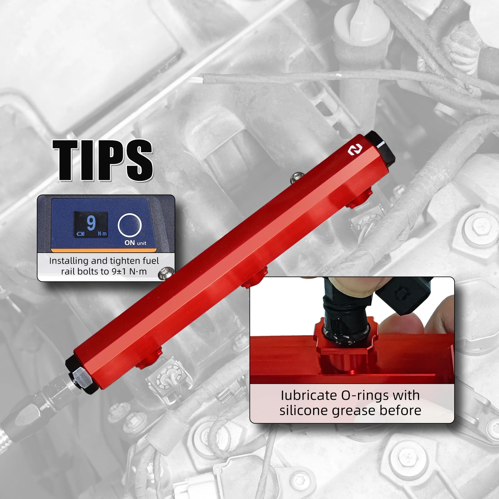 Rel Bahan Bakar Aluminium NICECNC Untuk Can Am Maverick X3 4x4 XMR Turbo DPS 2018 2021 XDS XRS XRC 900 HO Max R RR Aksesoris UTV