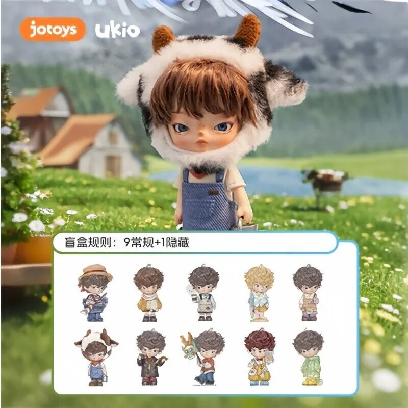 Jotoys Ukio City Pages Blind Box Cute Dolls Trendy Toys Cute Doll Decoration Children Toy Birthday Gift