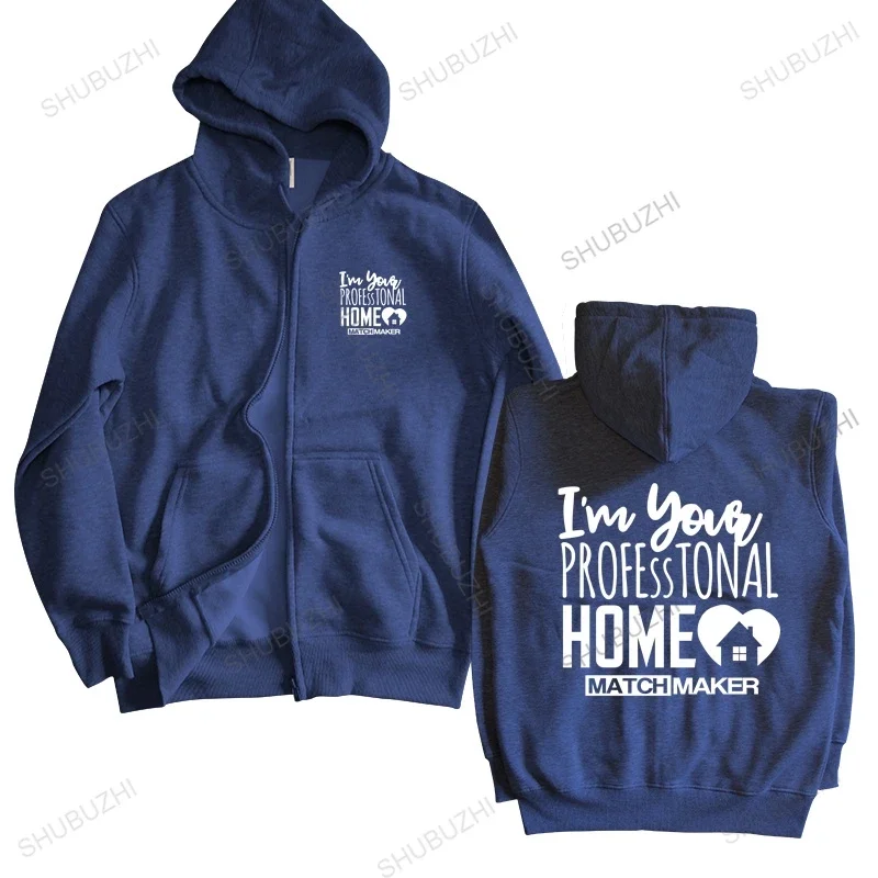 brand fall spring hoodie Real Estate Agent Gifts Your Home Matchmaker Realtor brand hoodie thin jacket