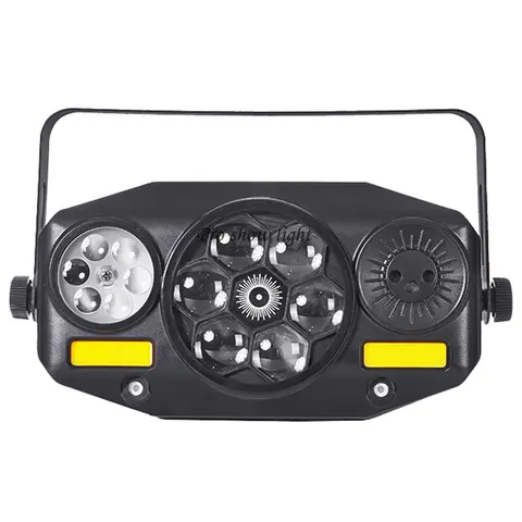 Party Light DJ Disco Strobe Lights 6X10W Bee Eye LED Effect Lights Sound Activated LED Pattern Light Stage Lazer Light for Club