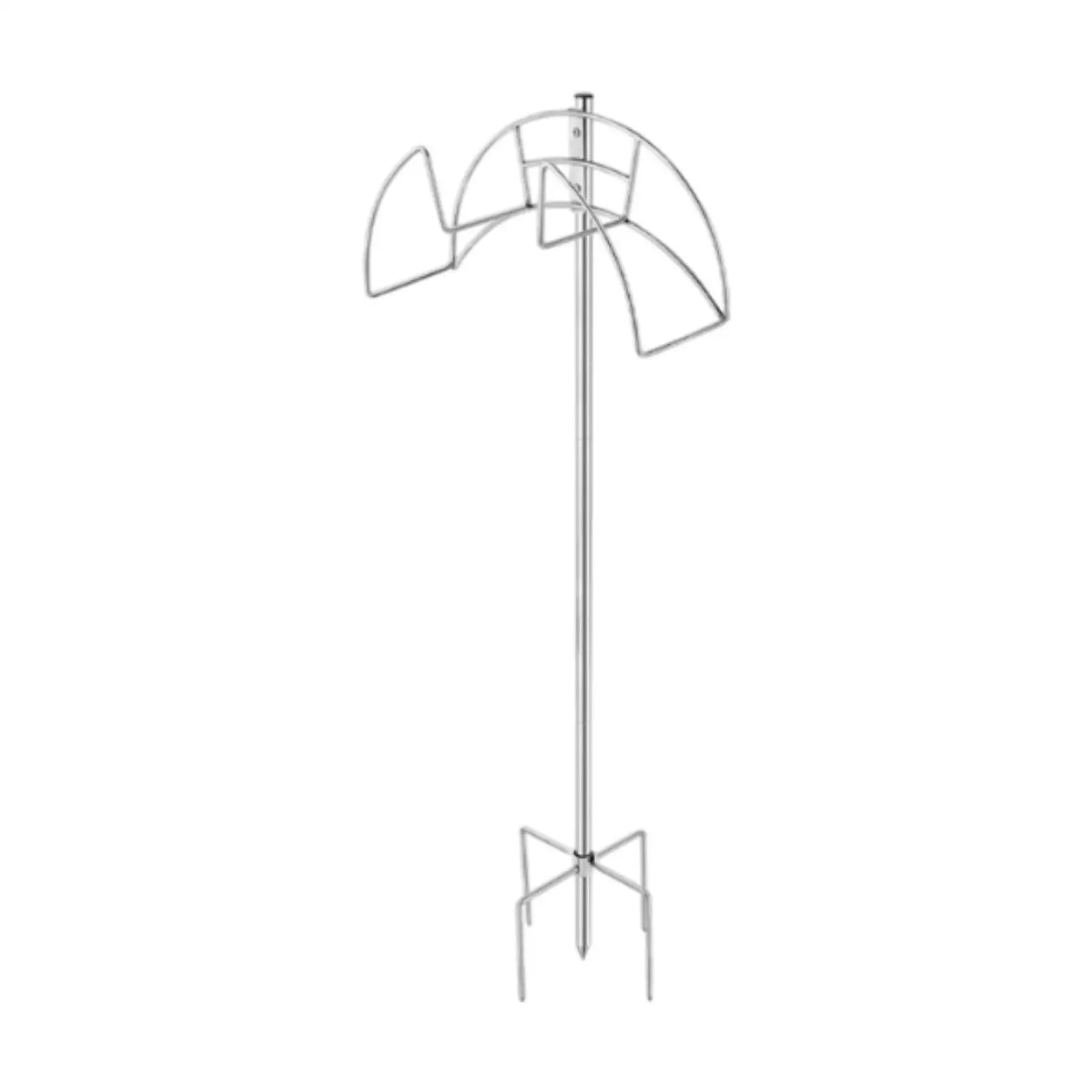

Garden Hose Holder Stainless Steel Metal Heavy Duty Detachable Multipurpose Hose Reel Stand for Outdoor Farm Outside Yard Lawn